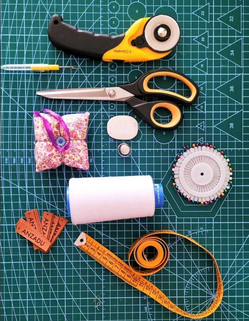 materiales de costura