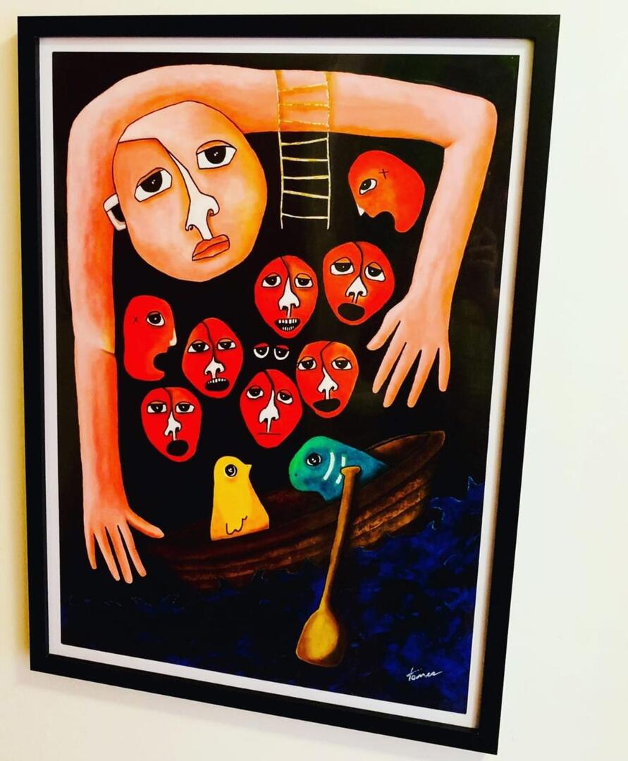 Arte y colores. Colección Narices Blancas
