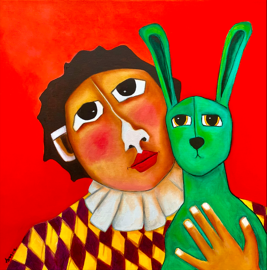 Arte y colores. Colección de cuadros Narices Blancas.